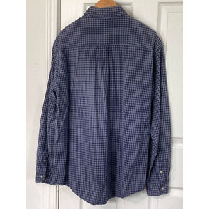 POLO JEANS CO. RALPH LAUREN MEN'S   CHECKERED SHIRT SIZE L